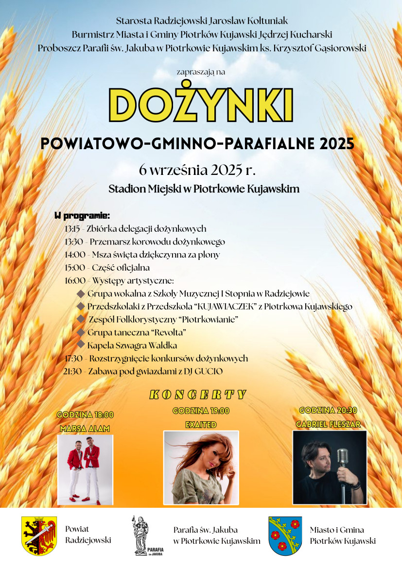 Dożynki Powiatowo-Gminno-Parafialne 2025